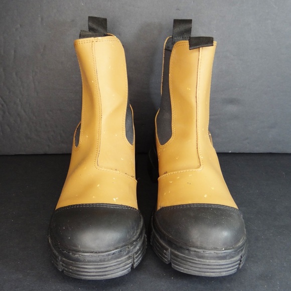 Ganni Camel and Black Winter Boots - Picture 4 of 7